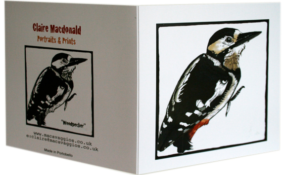 woodpecker card photo